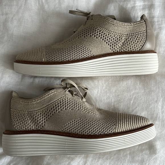 Cole Haan Platform Oxford Sneaker Walking Shoes - Picture 2 of 6